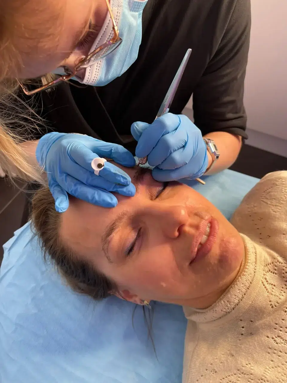 practice of microblading