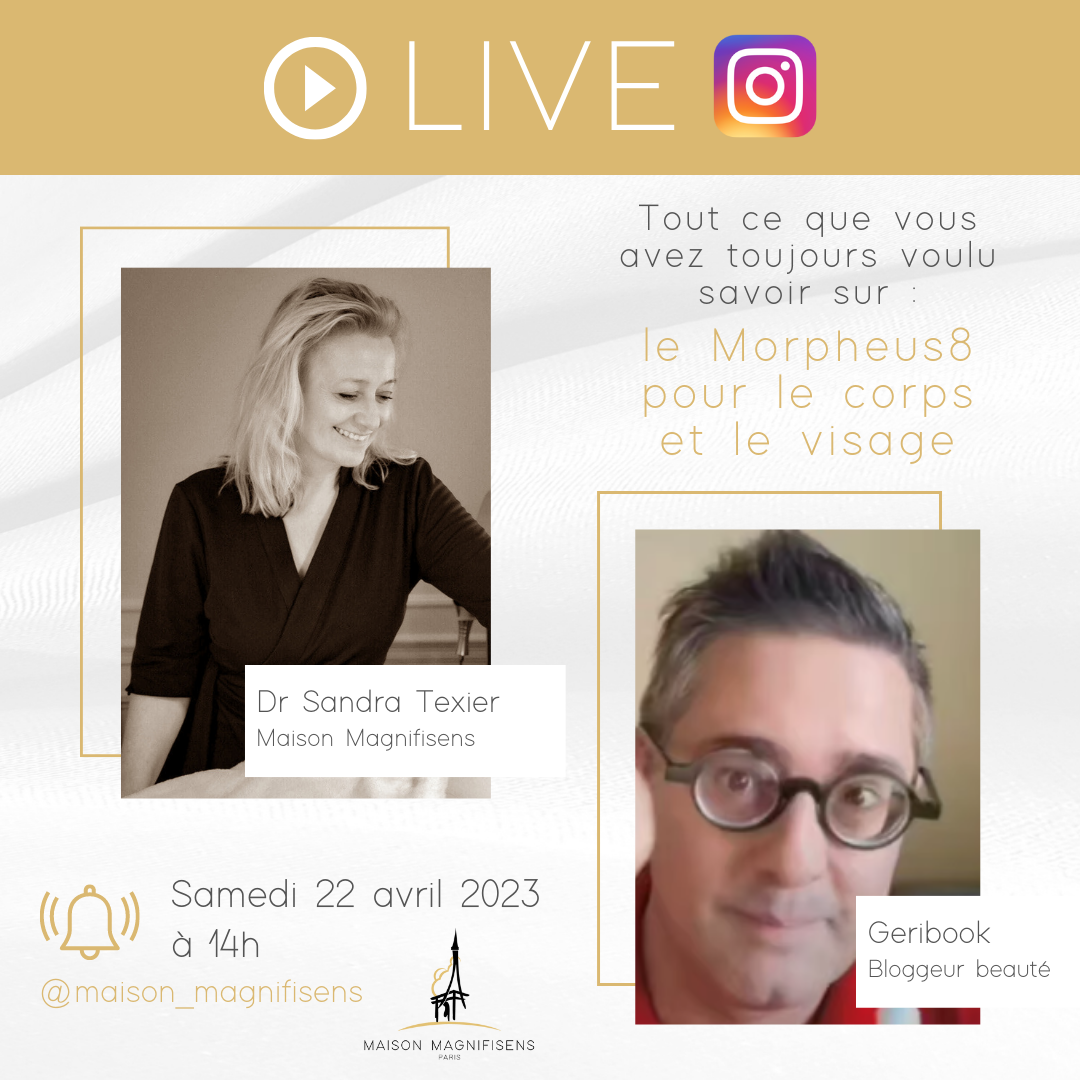 Live Instagram Morpheus8 corps et visage