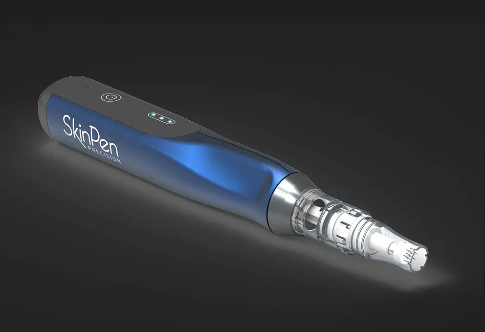 Skinpen utilisé pour le microneedling